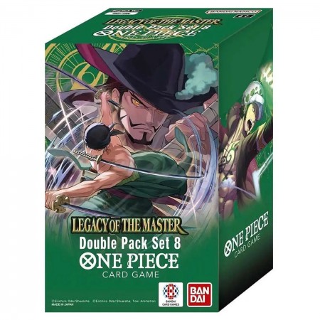 One Piece Legacy of the Master DP08 dvigubas kortų papildymo rinkinys Vol. 8 (anglų k.)